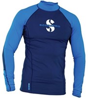 Scubapro UPF 80 T-Flex | Rash Guard | Heren Blauw 
