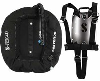 Scubapro S-Tek Pure Tek 40 Set (Drijfvermogen 18Kg)