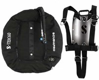 Scubapro S-Tek Pure Tek 60 Set (Drijfvermogen 27Kg)