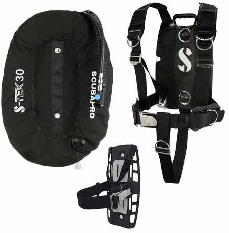 Scubapro S-Tek Pro Tek 30 Set (Drijfvermogen 13KG)