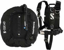 Scubapro S-Tek Pro Tek 40 Set (Drijfvermogen 18KG)