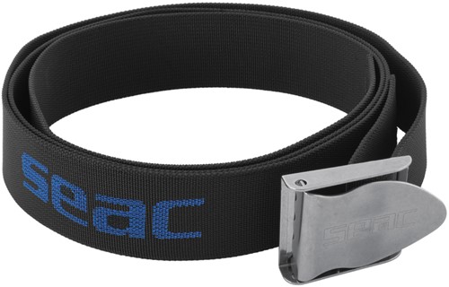 Seac Sub loodgordel Stainless Steel Zwart/Blauw