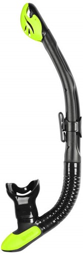 Mares Snorkel Ergo Dry  Zwart-Lime