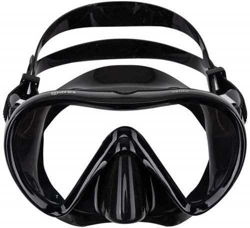 Mares Masker Vento Zwart 