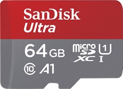 SanDisk MicroSDXC Ultra Android 64GB 100MB/s CL10 A1