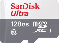 SanDisk MicroSDXC Ultra Android 128GB 100MB/s CL10 A1