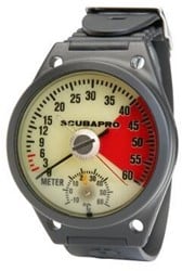Scubapro Dieptemeter met Polsband, Metric
