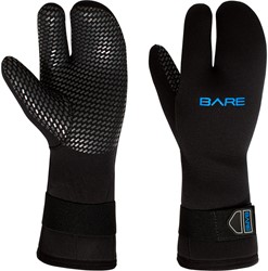 Bare 7mm Three Finger Mitt Duikhandschoenen