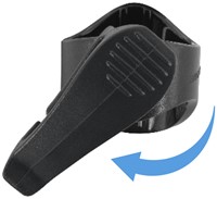 Seac Sub Snorkel Reverse Dry Zwart/Lila-2