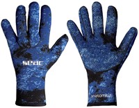 Seac Sub Handschoenen Anatomic Camo Blauw 3,5mm