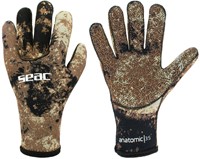 Seac Sub Handschoenen Anatomic Camo Bruin 3,5mm 