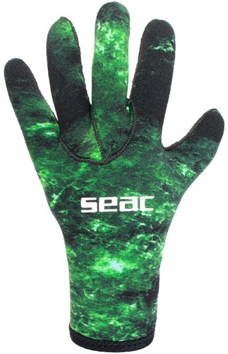 Seac Sub Handschoenen Anatomic Camo Groen 3,5mm -2