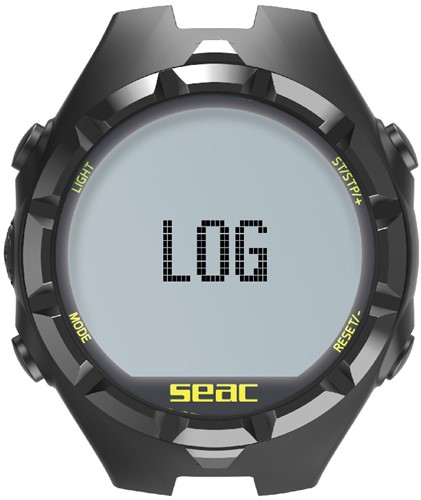 Seac Sub Computer Apnea HR Zwart/Geel-2
