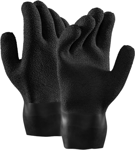 Waterproof Latex Drygloves HD Short inclusief thermo handschoen