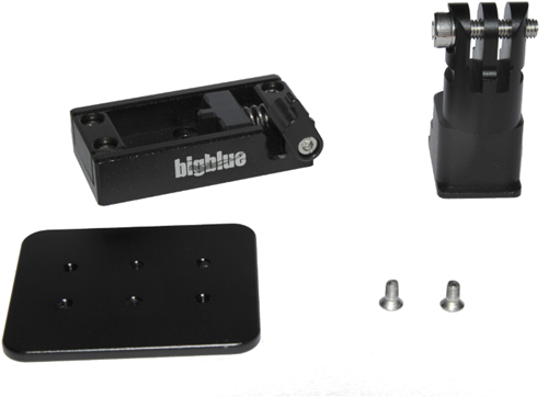 Bigblue Easy Release Mechanism Kit voor GoPro/Helmets/DPV