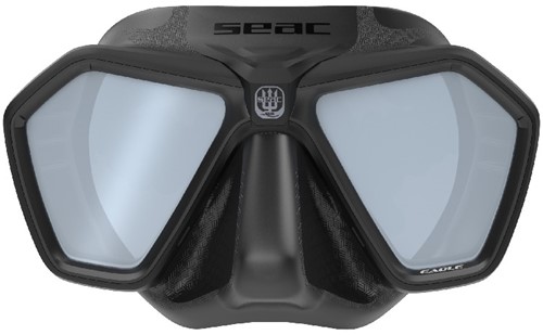 Seac Sub Masker Eagle Zwart/ UV Zilver-2