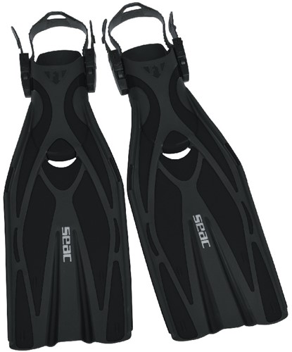 Seac Sub Buitenvinnen F1 Zwart - S/M-2