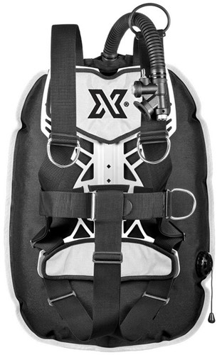 XDEEP Ghost Set Standard NX series Ultralight Wit Large backplate, geen loodpockets