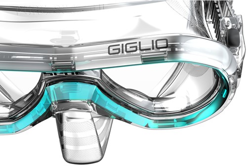 Seac Sub Masker Giglio Turquoise-3