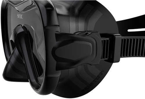 Seac Sub Masker Giglio Junior Zwart-2