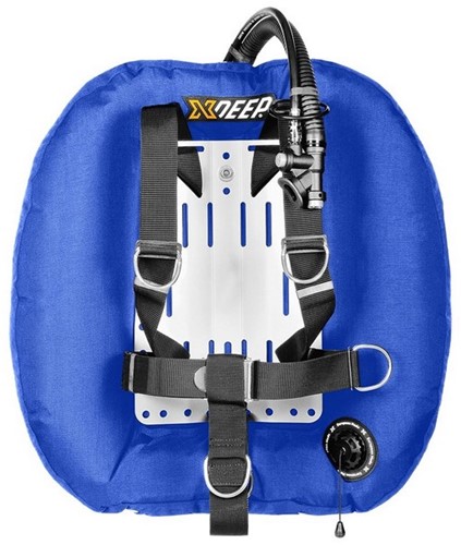 Hydros 40 DIR Set Blauw met Aluminium backplate