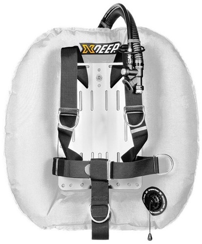 Hydros 40 DIR Set Wit met RVS backplate