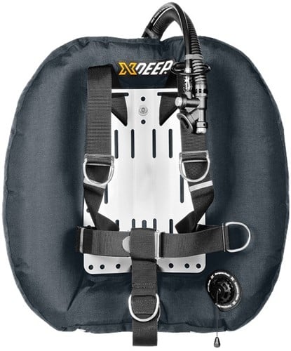 Hydros 40 DIR Set Donkergrijs met Aluminium backplate