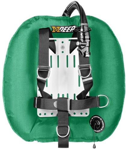 XDEEP Hydros 50 DIR Set Groen met Aluminium backplate