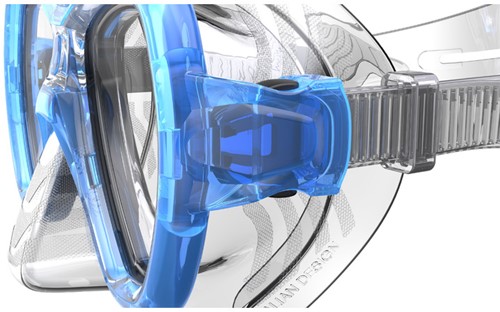 Seac Sub Masker Ischia Junior Blauw-2