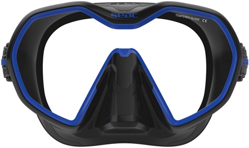 Seac Sub Masker Icona Zwart/Blauw-2