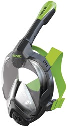 Seac Sub Full Face Snorkelmasker Libera Zwart/Lime