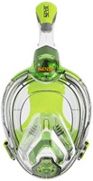 Seac Sub Full Face Snorkelmasker Libera Junior 6+ Lime