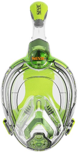 Seac Sub Full Face Snorkelmasker Libera Junior 6+ Lime