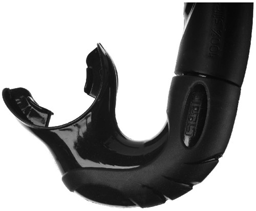 Seac Sub 100% Silicone Snorkel Liquid Pro Zwart-3