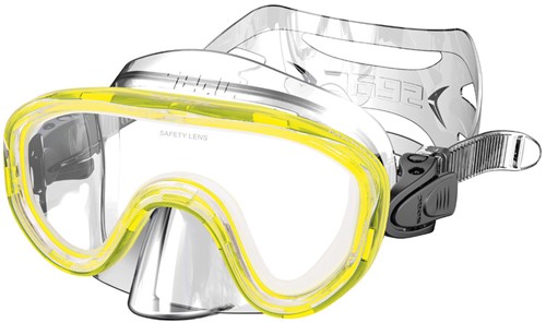 Seac Sub Masker Marina SLT Geel