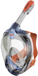 Seac Sub Full Face Snorkelmasker Magica Blauw/Oranje