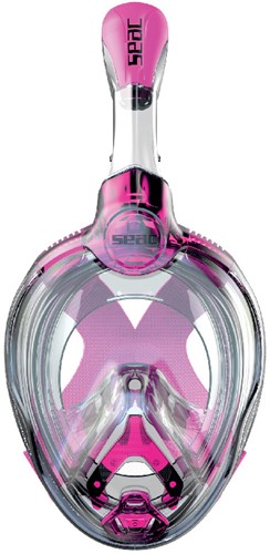 Seac Sub Full Face Snorkelmasker Magica Junior Zwart/Roze-2