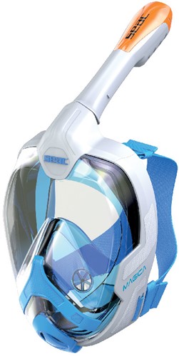 Seac Sub Full Face Snorkelmasker Magica S/M Wit/Blauw