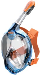 Seac Sub Full Face Snorkelmasker Fun Blauw/Oranje XS/S