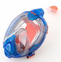 Seac Sub Full Face Snorkelmasker Fun Blauw/Oranje XS/S-2