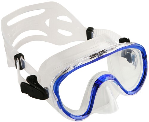 Seac Sub Masker Marina Transparant Blauw-2