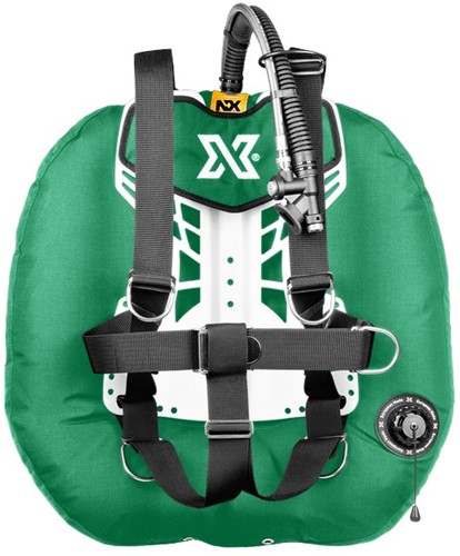 NX Project Standard Set Groen met RVS Small Backplate