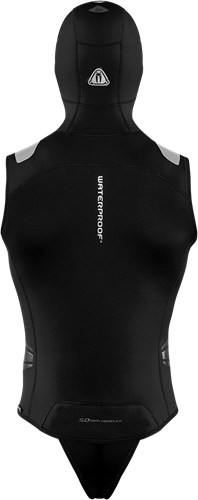 Waterproof O1 Overvest 5mm met cap Men-2