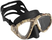 Seac Sub Masker One Zwart/Camo bruin-2
