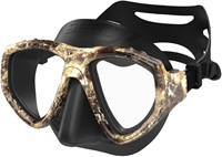 Seac Sub Masker One Zwart/Camo bruin