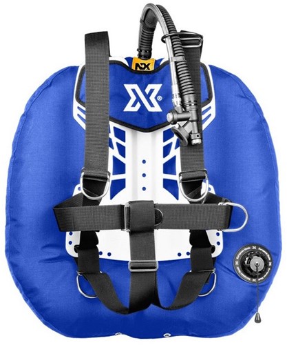 NX Project Standard Set Blauw met RVS Small Backplate