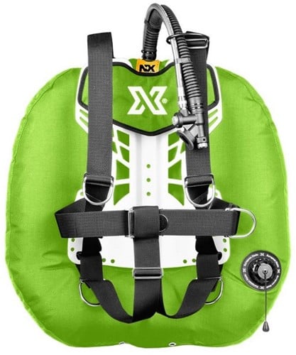 NX Project Standard Set Lime met Aluminium Large backplate