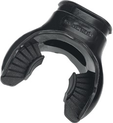 Seac Sub Mondstuk Zwart Silicone