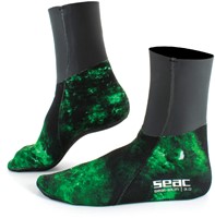 Seac Sub Seal Skin Camo Groen Sokken 3MM 