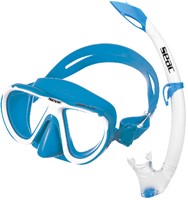 Seac Sub Snorkelset Bis Bella Blauw